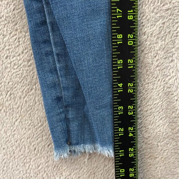 Aeropostale American Eagle Womens Jeans Size 000/00 Skinny Leg Blue Denim Casual - Picture 10 of 16